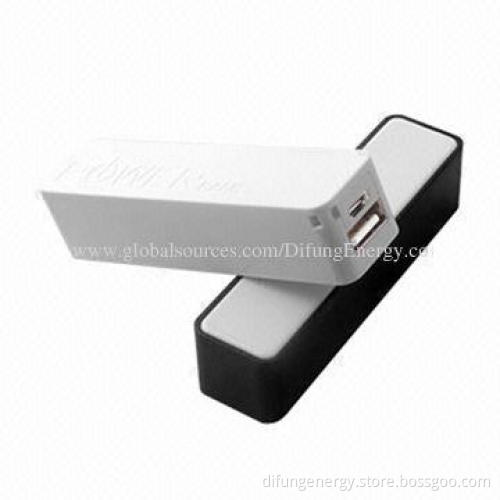 Portable Mobile Power Banks with Color Options, Mini Perfume Emergency Device, 2,600mAh Capacity
